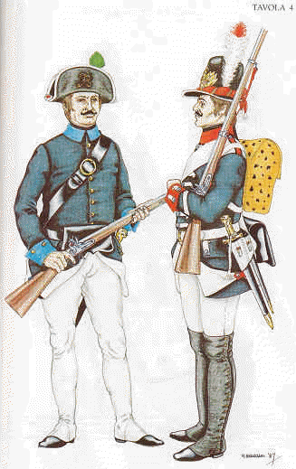 Divisa da cacciatore di linea duosiciliano dal 1802 fino al 1806.gif