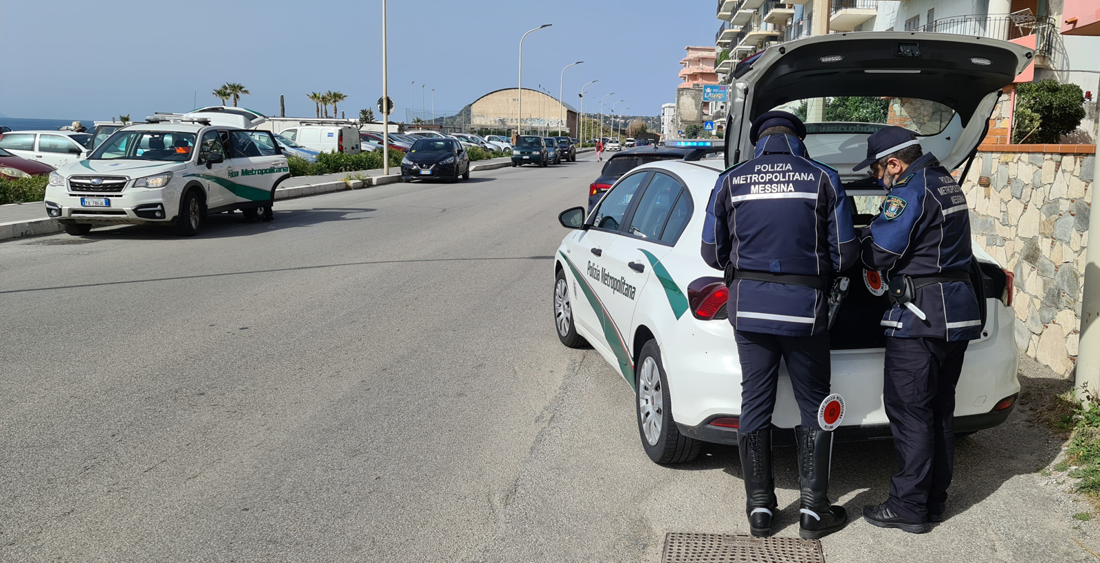 Milazzo, operazione della Polizia Metropolitana di Messina.jpg
